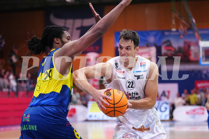 Win2day Basketball Superliga 2023/24, Grunddurchgang, 3. Runde, Kapfenberg Bulls vs. UBSC Graz


