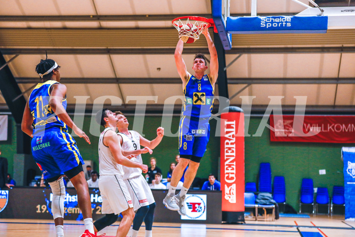 Basketball Basketball Superliga 2020/21, Grunddurchgang 10.Runde D.C. Timberwolves vs. UBSC Graz