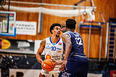 Basketball, win2day Basketball Superliga 2024/25, Grunddurchgang Runde 19, Oberwart Gunners, BBC Nord Dragonz, Robert Allen (10)