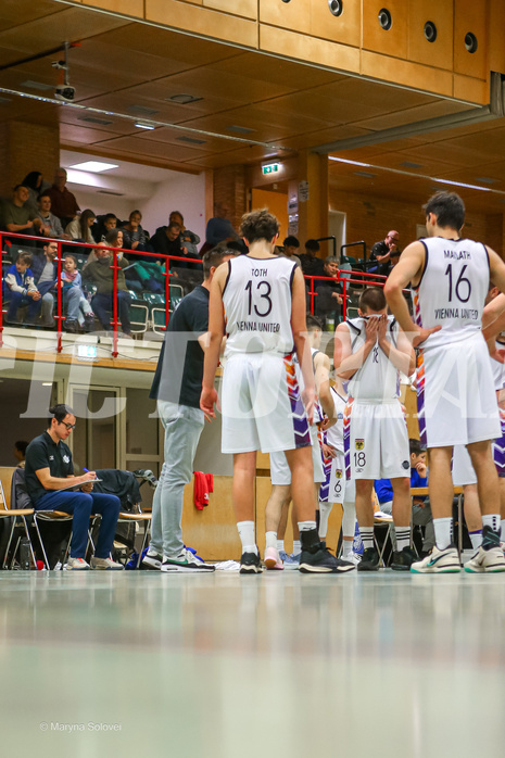 Basketball Zweite Liga 2024/25, Grunddurchgang 11.Runde Vienna United vs. Mistelbach Mustangs