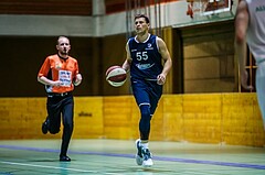 Basketball, 2.Bundesliga, Grunddurchgang 11.Runde, BBC Nord Dragonz, UDW Alligators, Dragisa Najdanovic(55)