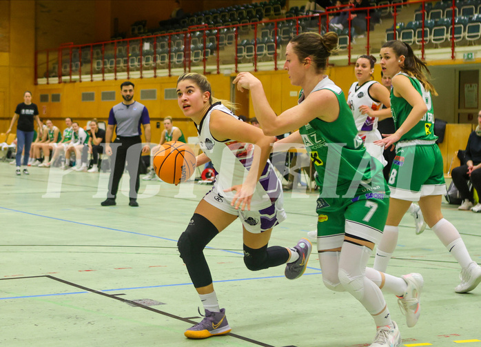 Basketball Damen Superliga 2023/24, Grunddurchgang 13.Runde Vienna United vs. UBI Graz


