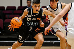 01.03.2025 Österreichischer Basketballverband 2024/25, SLMU19 Vienna United vs. Basket Dukes
