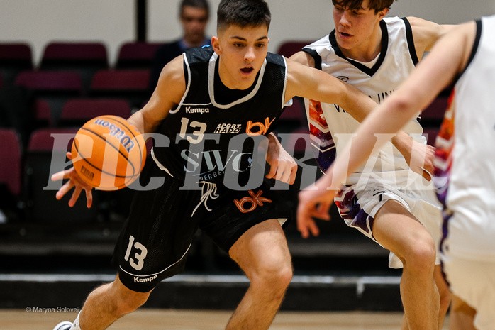 01.03.2025 Österreichischer Basketballverband 2024/25, SLMU19 Vienna United vs. Basket Dukes
