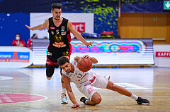 Basketball Superliga 2021/22, Grundduchgang 16.Runde , Kapfenberg Bulls vs. BC Vienna


