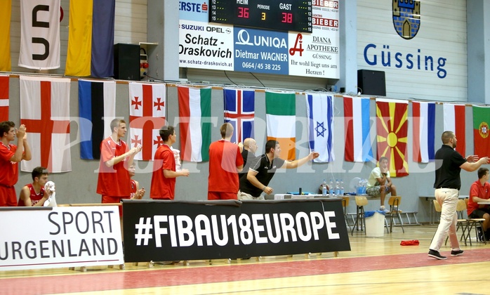 Basketball FIBA U18 European Championship Men 2015 DIV B Team Portugal vs. Team Austria


