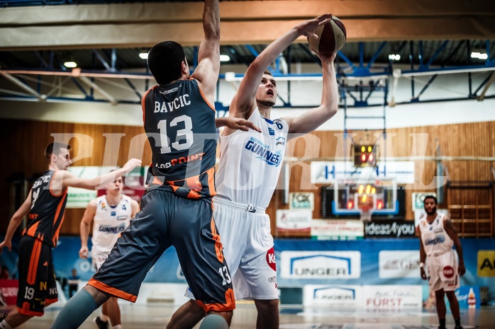 Basketball, ABL 2017/18, Grunddurchgang 35.Runde, Oberwart Gunners, Klosterneuburg Dukes, Renato Poljak (16)