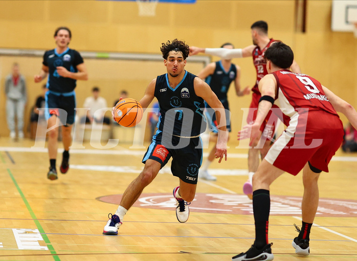 Basketball Zweite Liga 2024/25, Grunddurchgang 15.Runde Mistelbach Mustangs vs. Vienna Timberwolves



