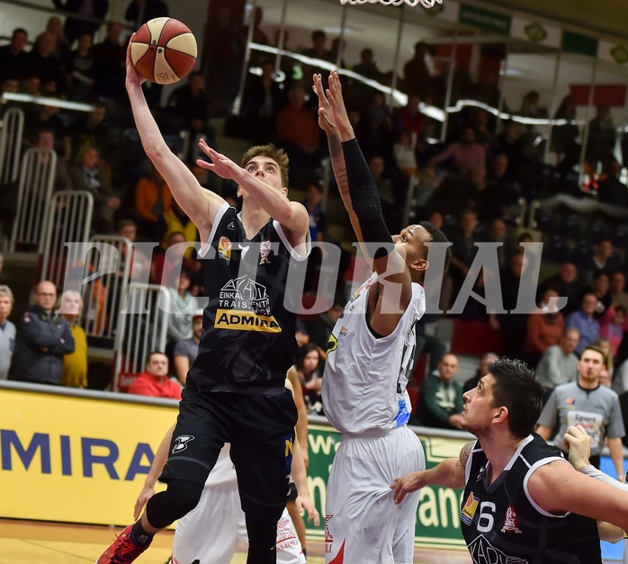 Basketball ABL 2015/16 Grunddurchgang 27.Runde WBC Wels vs Traiskirchen Lions
