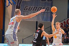 Basketball Superliga 2024/25, Playoffs, Viertelfinale Spiel 1 Oberwart Gunners vs. Kapfenberg Bulls


