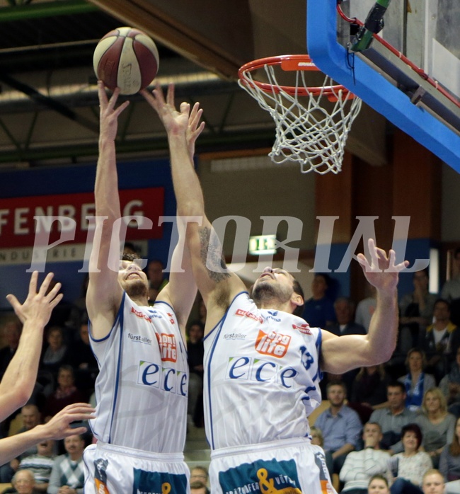 Basketball ABL 2016/17 Grunddurchgang 29.Runde  Kapfenberg bulls vs Gumden Swans