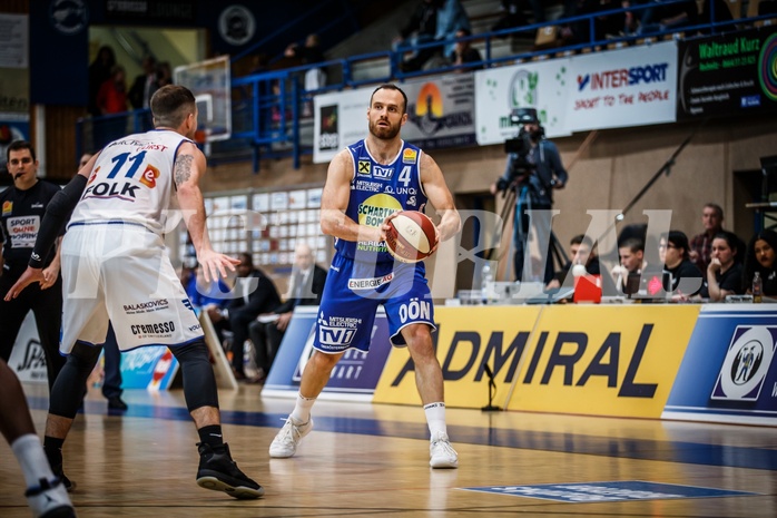 Basketball, ABL 2018/19, Playoff HF Spiel 1, Oberwart Gunners, Gmunden Swans, Enis Murati (4) Basketball, ABL 2018/19, Playoff HF Spiel 1, Oberwart Gunners, Gmunden Swans, Enis Murati (4)
