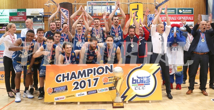 Basketball, ABL 2016/17 Playoff Finale Spiel 5 Oberwart Gunners vs Kapfenberg Bulls