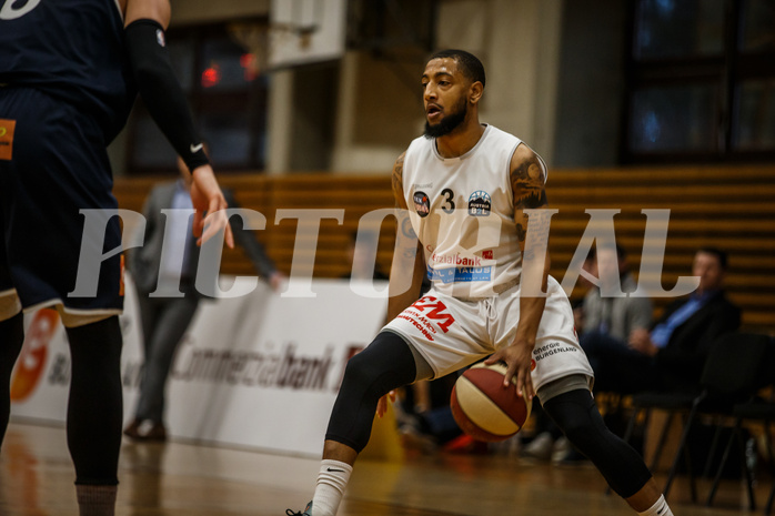 Basketball, Basketball Zweite Liga, Playoffs Viertelfinale 1. Spiel, Mattersburg Rocks, Mistelbach Mustangs, Jamelle Anthony DAVIS (3)