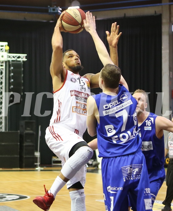 Basketball ABL 2015/16 Grunddurchgang 34.Runde BC Vienna vs. Oberwart Gunners


