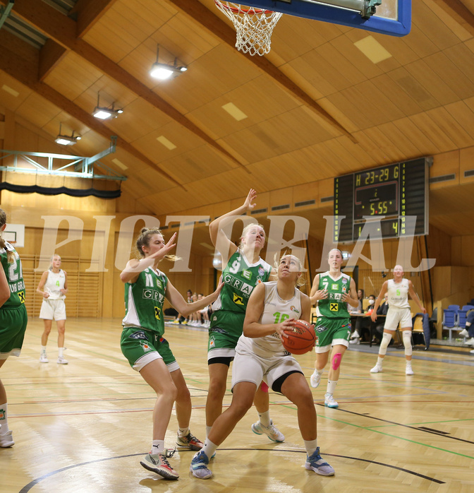 Basketball Damen Superliga 2022/23, Grunddurchgang 1.Runde Basket Flames vs. UBI Graz



