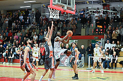 Basketball, Superliga 2024/25, Grunddurchgang 19.Runde, Flyers Wels vs. Klosterneuburg,
