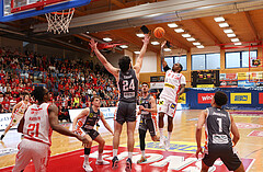 Basketball Superliga 2024/25, Playoffs, Viertelfinale Spiel 4 Traiskirchen Lions vs. Klosterneuburg Dukes


