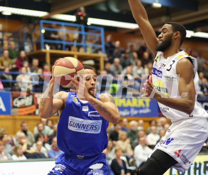 Basketball ABL 2017/18, Grunddurchgang 22.Runde Gmunden Swans vs. Oberwart Gunners


