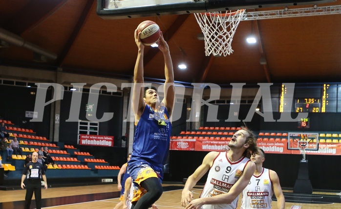 Basketball ABL 2017/18, Grunddurchgang 23.Runde BC Vienna vs. Fürstenfeld Panthers