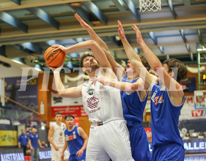 Basketball Zweite Liga 2023/24, Grunddurchgang 16.Runde Upper Austrian Ballers vs. BBU Salzburg


