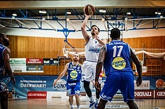 Basketball, ABL 2018/19, Playoff HF Spiel 2, , Gmunden Swans, Hannes Ochsenhofer (9)
