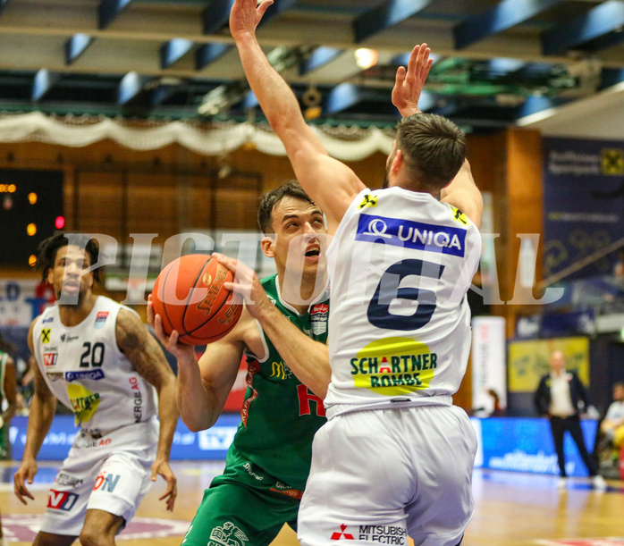 Basketball Superliga 2022/23, Playoff, Viertelfinale Spiel 3 Gmunden Swans vs. Kapfenberg Bulls