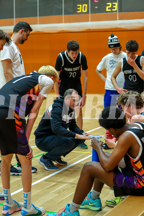 23.10.2024 Österreichischer Basketballverband 2024/25, SLMU19, Vienna Timberwolves vs. Vienna United
