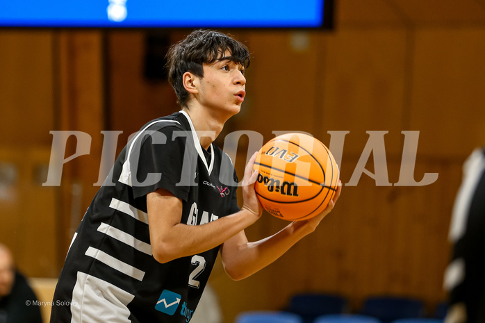 12.01.2025 Österreichischer Basketballverband 2024/25, SLMU14, SU Döbling vs Vienna Giants
