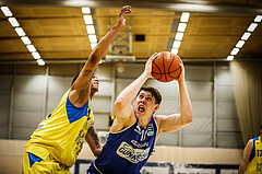 Basketball, bet-at-home Basketball Superliga 2021/22, Platzierungsrunde 9.Runde, SKN St. Pölten Basketball, Oberwart Gunners, Tyler Creammer (10)