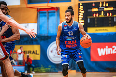 Basketball, Win2Day Superliga 2022/23, 6. Qualifikationsrunde, Traiskirchen Lions, BBC Nord Dragonz, Kyran Jordan Mc Clure (13)