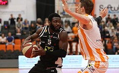 Basketball ABL 2017/18, Playoff VF Spiel 1 BK Dukes vs. Flyers Wels