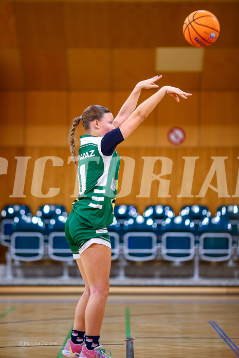 07.12.2024 Österreichischer Basketballverband 2024/25, SLWU14, Basket Flames UNION vs. UBI Graz

