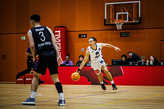 Basketball, Basketball Zweite Liga 2024/25, Grunddurchgang 3.Runde, Vienna Timberwolves, Vienna United, Ivor Kuresevic (44)