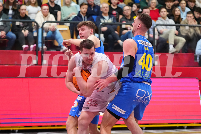 Win2day Basketball Superliga 2023/24, Grunddurchgang, 22. Runde, Kapfenberg vs. St.Pölten
