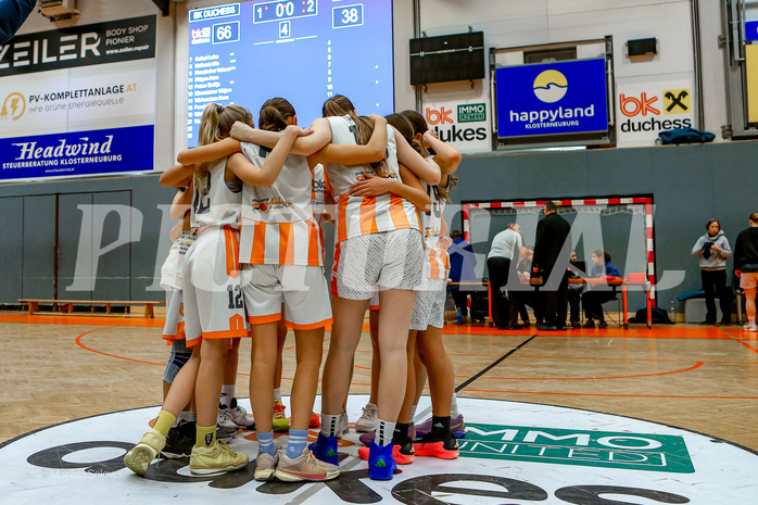 15.12.2024 Österreichischer Basketballverband 2024/25, SLWU14 Basket Duchess vs. Gratkorn Scorpions