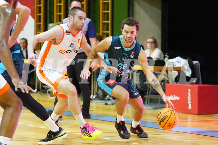 Win2day Basketball Superliga 2023/24, Grunddurchgang, 10. Runde, Fuerstenfeld vs. Timberwolves


