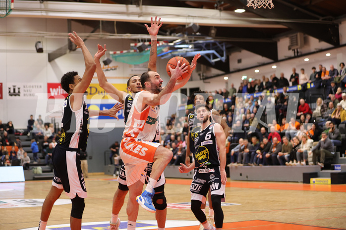 Basketball Superliga 2022/23, Grunddurchgang 21.Runde Klosterneuburg Dukes vs. Gmunden Swans