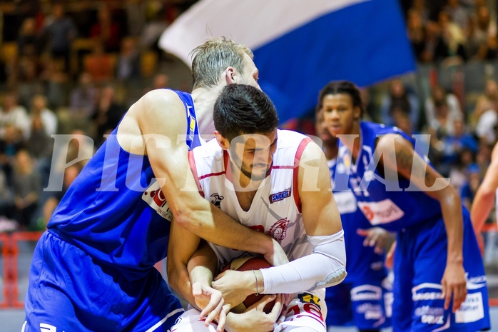 Basketball ABL 2015/16 Grunddurchgang 4.Runde Traiskirchen Lions vs Oberwart Gunners