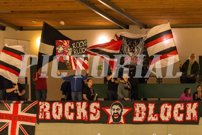 Basketball, 2.Bundesliga, Grunddurchgang 19.Runde, Mattersburg Rocks, Basket Flames, Rocks Block