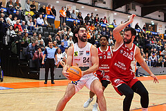Basketball Superliga 2024/25, Grunddurchgang 15.Runde Klosterneuburg Dukes vs. BC Vienna



