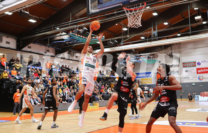 Basketball Superliga 2024/25, Grunddurchgang 9.Runde Klosterneuburg Dukes vs. Kapfenberg Bulls