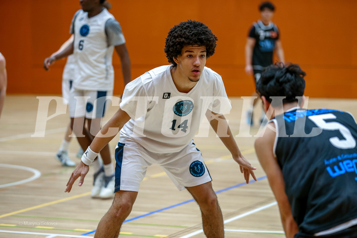 26.01.2025 Österreichischer Basketballverband 2024/25, SLMU19, Vienna Timberwolves vs. Basket Dukes