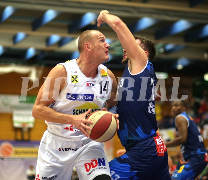 Basketball ABL 2017/18, Grunddurchgang 17.Runde Gmunden Swans vs. Kapfenberg Bulls