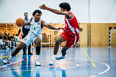 Basketball, Basketball Zweite Liga 2024/25, Grunddurchgang 1.Runde, Deutsch Wagram Alligators, Upper Austrian Ballers, Steven Kaltenbrunner (8)