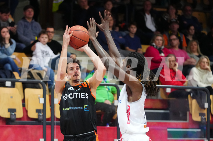 Win2day Basketball Superliga 2022/23, Grunddurchgang, 16. Runde, Kapfenberg vs. Fuerstenfeld


