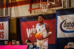 Basketball, win2day Basketball Superliga 2024/25, Grunddurchgang Runde 13, BBC Nord Dragonz, UBSC Graz, Rayshawn Mart (3)