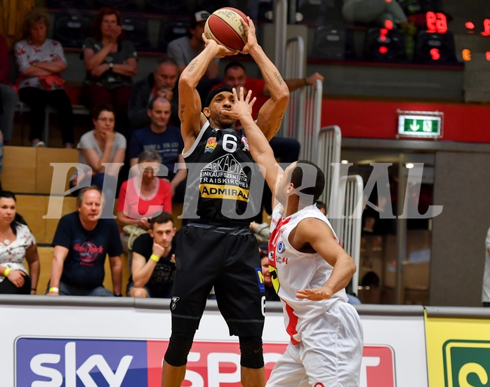 Basketball ABL 2017/18 Grunddurchgang 33. Runde Flyers Wels vs Traiskirchen Lions