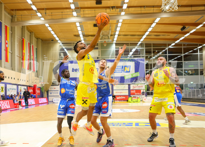 Basketball Superliga 2023/24, Grunddurchgang 10.Runde SKN St. Pölten vs. Oberwart Gunners


