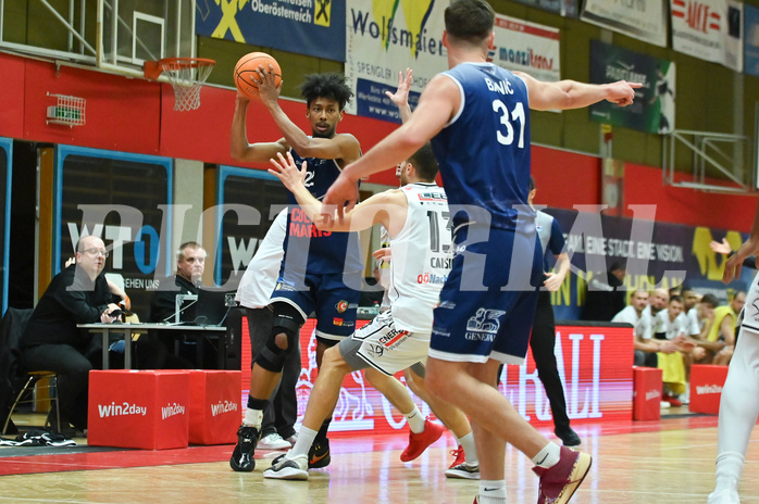 Basketball, Superliga 2024/25, Grunddurchgang 17.Runde, Flyers Wels vs. BBC Nord Dragonz,